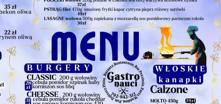 NOWE MENU 2024